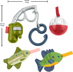 Fisher Price Squishseas Silicone Rattle Asstd.