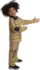 Rubies Fire Fighter Tan Costume Medium 83344-M