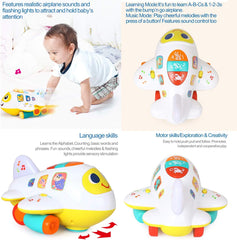 Bump 'n Go Learning Plane 6103 - Colorland Toys