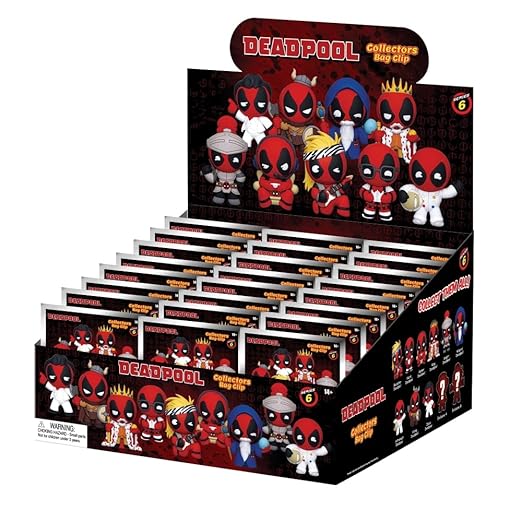 Monogram: Marvel Deadpool 3D Foam Bag Clip Series-1 MN68360