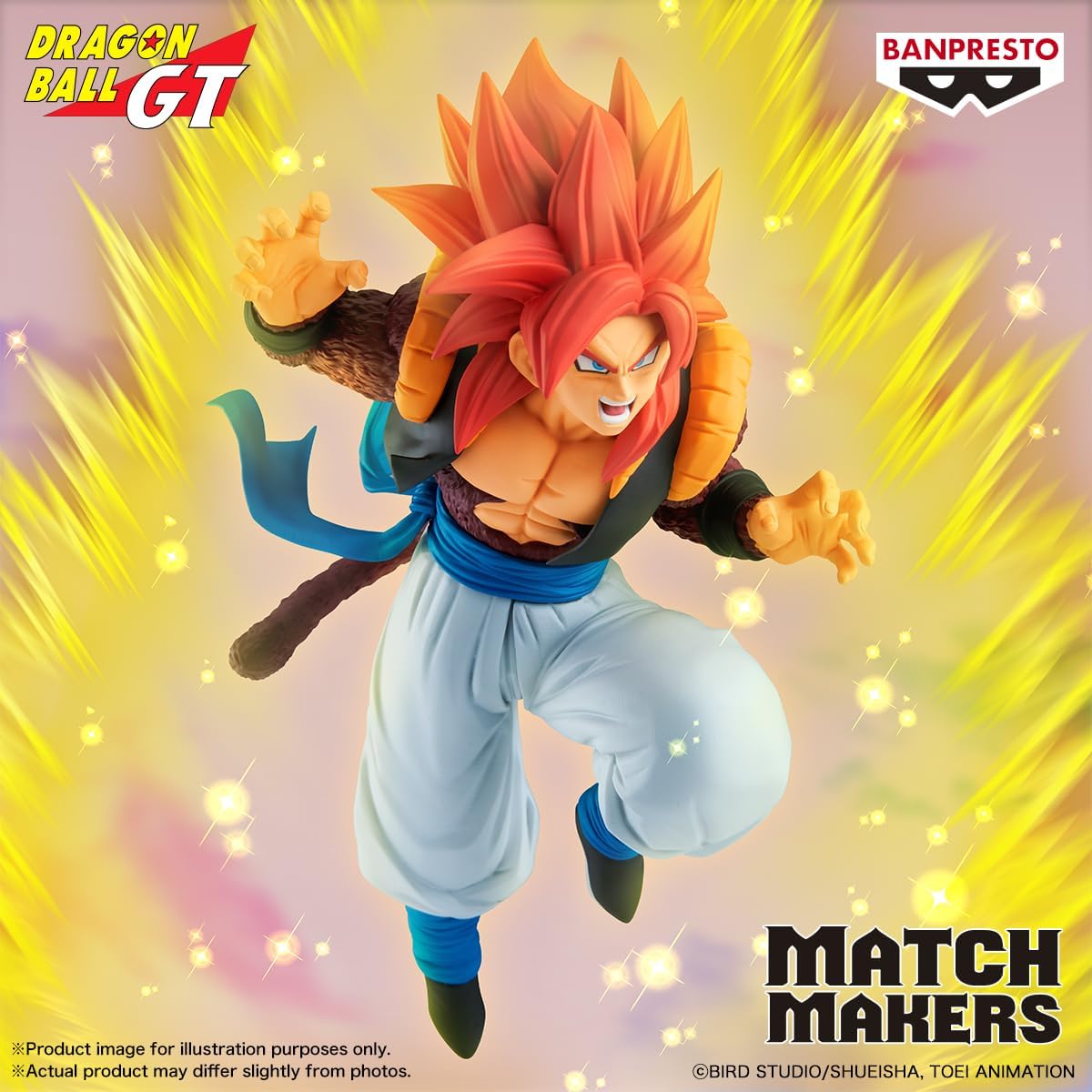 Dragon Ball GT Match Makers Super Saiyan 4 Gogeta Statue PZ71493P — image 5