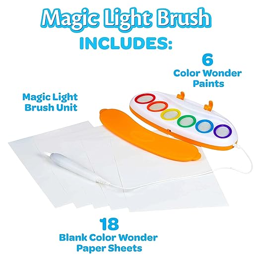 Crayola Color Wonder Magic Light Up Brush CY75-7131