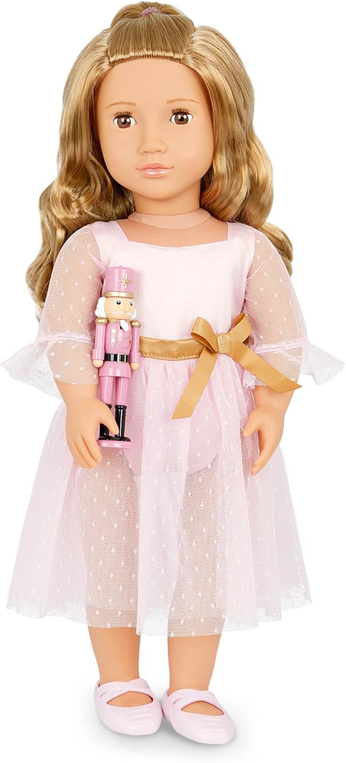 Our Generation Natasha Doll With Pink Dress