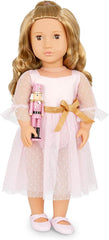 Our Generation Natasha Doll With Pink Dress