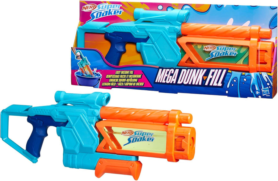 Nerf Super Soaker Mega Dunk-Fill Water Blaster G0999 — image 1