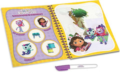 Lisciani Gabby's Dollhouse Sketchbook Gabdorable Waterbook 13010 - Colorland Toys