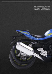 MSZ Suzuki Motorcycle Diecast GSX-R1000 1:12 68489A - Colorland Toys