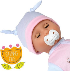 Dolls World Talking Tammy 18inch Baby With Sleeping Eyes & Sounds 78500