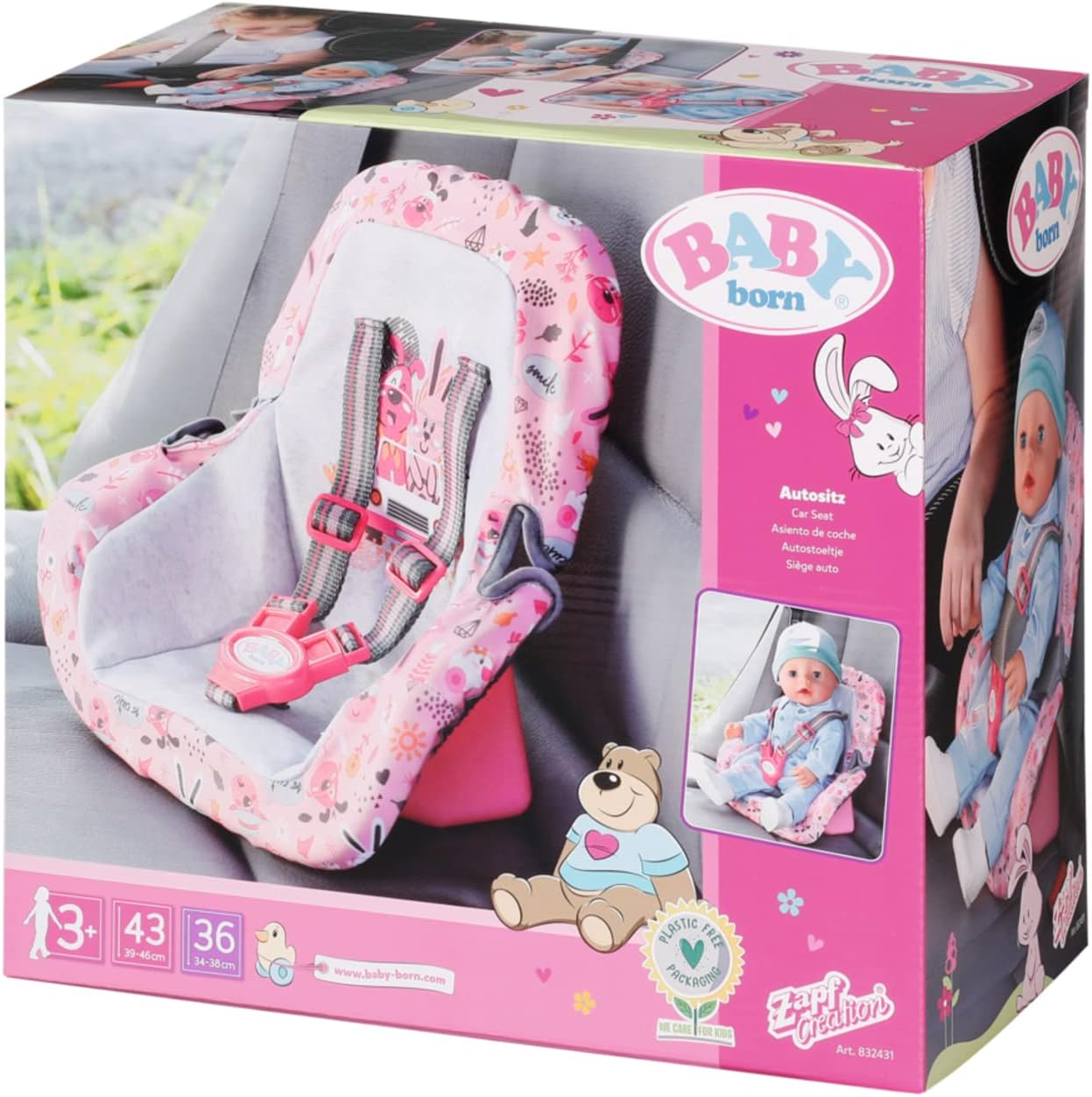 Baby Born Car Seat ZPF-832431