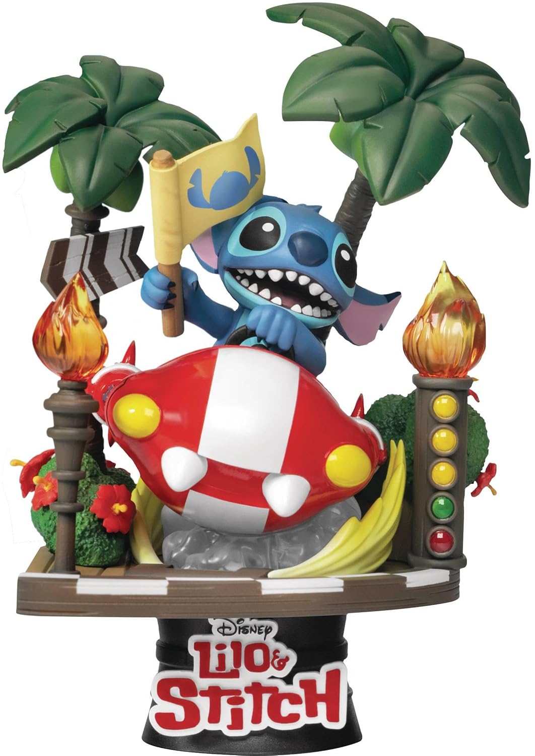 Beast Kingdom Stitch Racing Car RE-Run DS-108