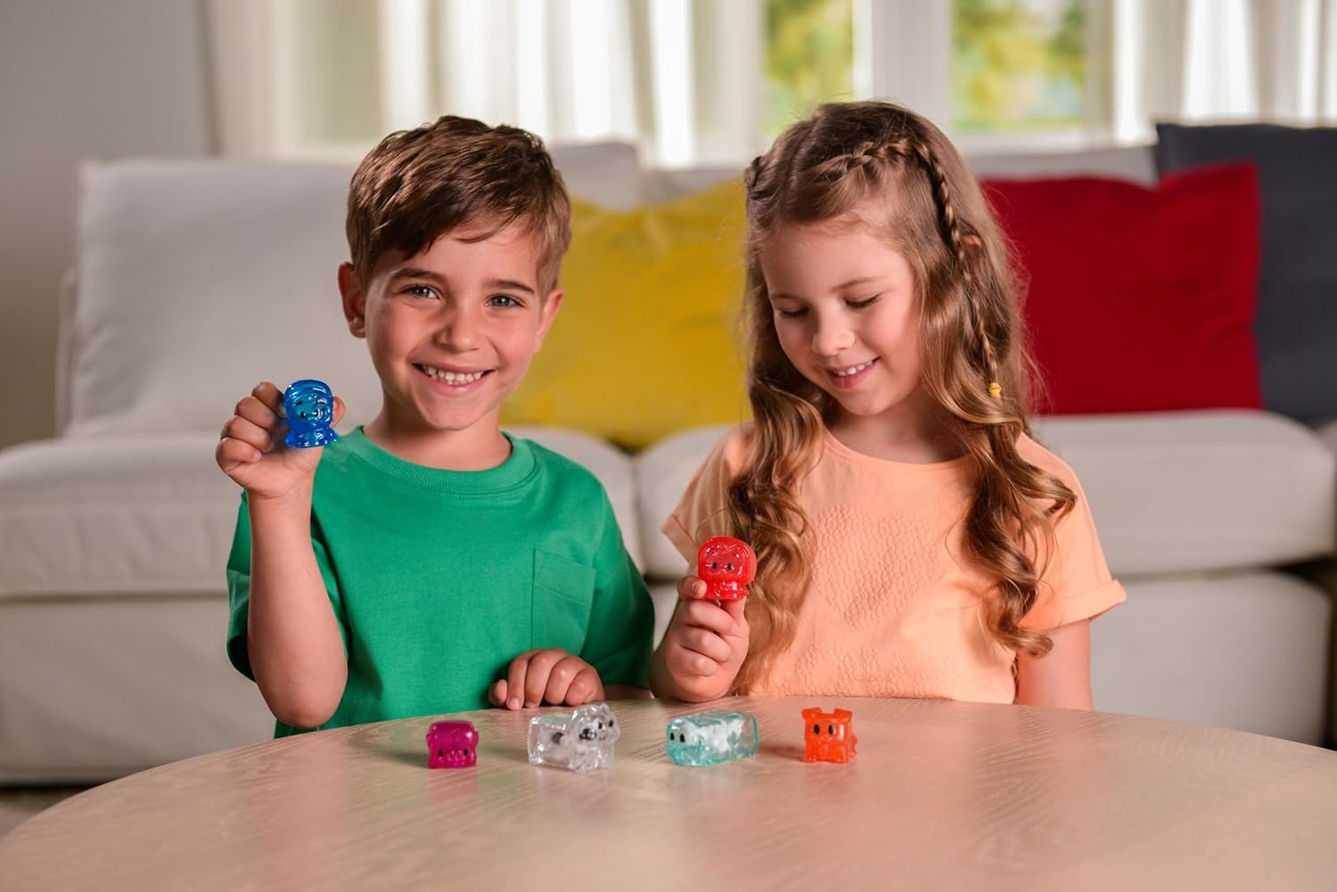 Goliath Jelly Blox Tractor Set – 12 Piece Sensory Building Blocks - Colorland Toys