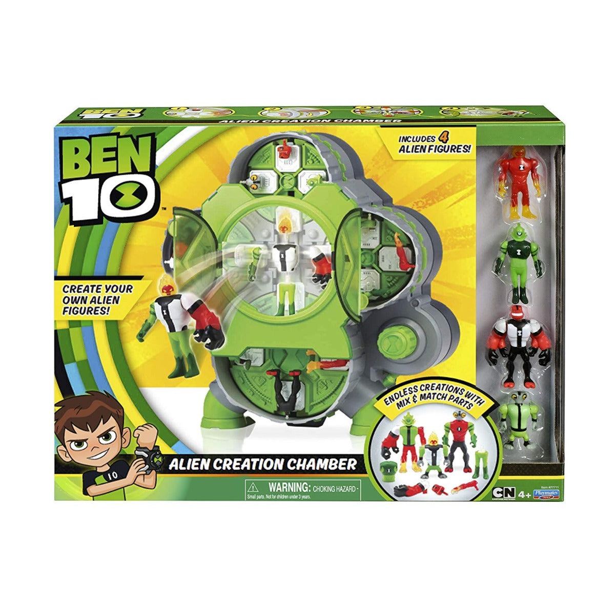 Ben10 Alien Creation Chamber Playset 77711E - Colorland Toys