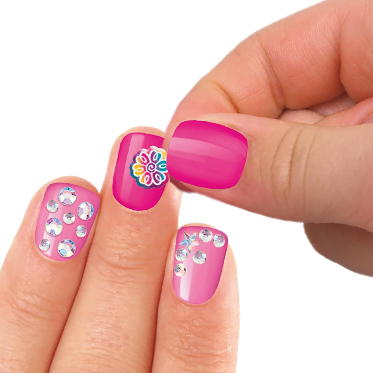 CraZArt Shimmer 'n Sparkle Jewel Nail Tint Designer SNS-65711 - Colorland Toys