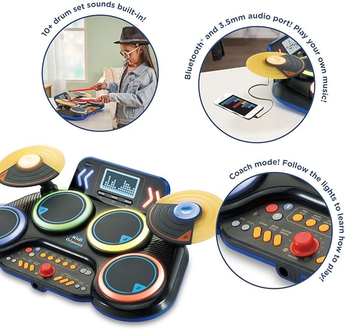 VTech Kidi Dj Drums VT80-572603 - Colorland Toys