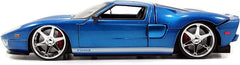 Jada Fast & Furious 2005 Ford GT Blue Metallic 1:24 253203013