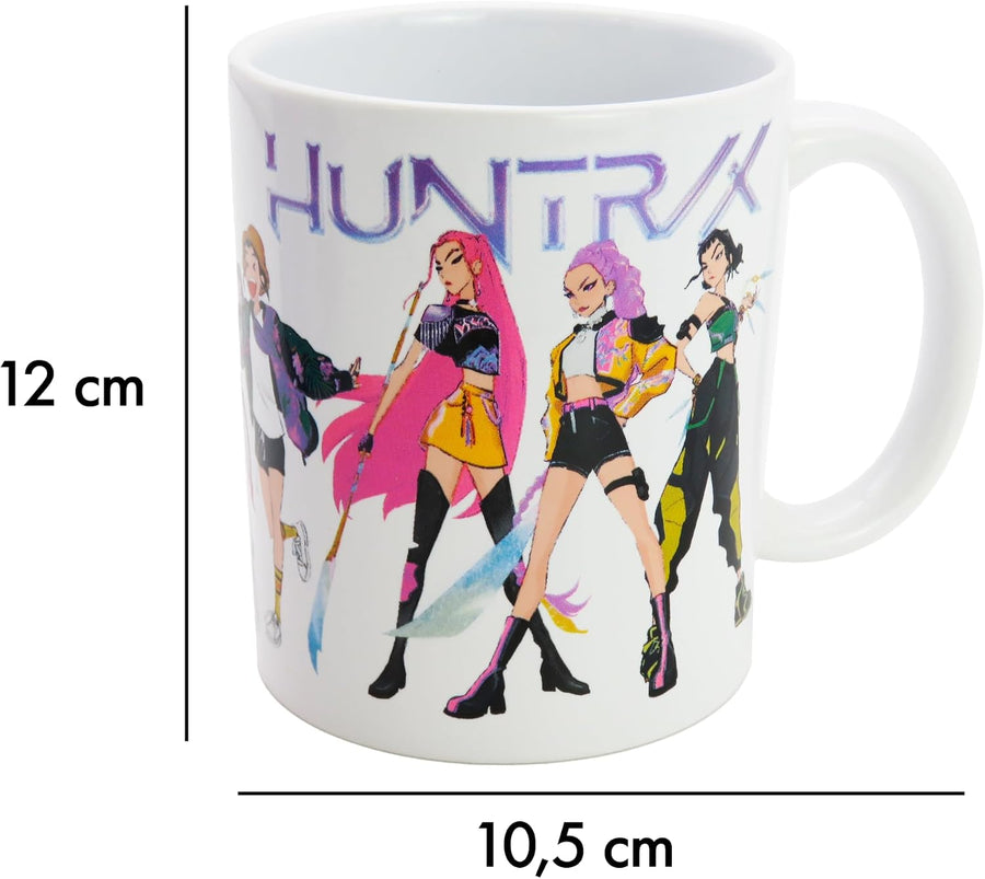 K-Pop Demon Hunters 11Oz White China Mug Huntrix 81009 — image 3