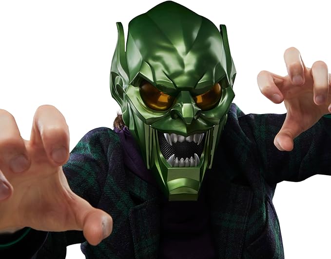 Marvel Spider-Man No Way Home Green Goblin Premium Roleplay Helmet F9111