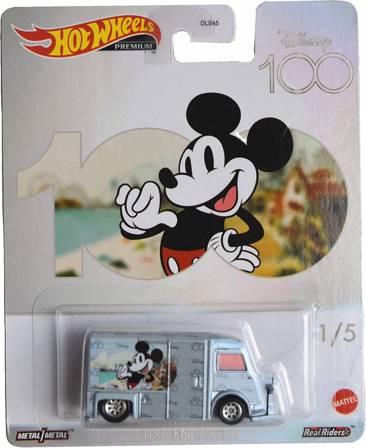 Hot Wheels Premium Car Pop Culture Disney 100 - Mickey HCN85/DLB45