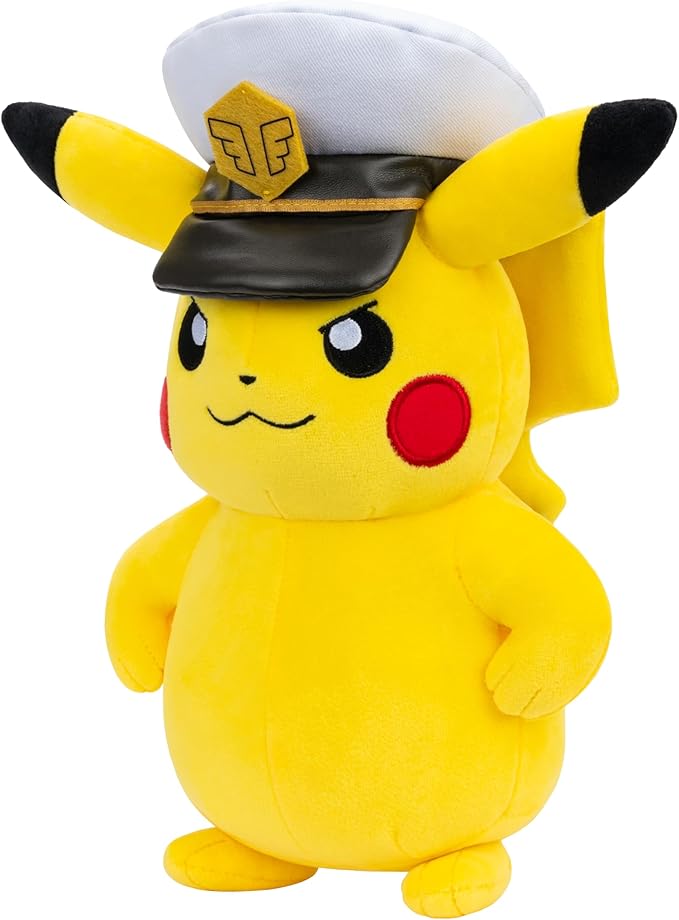 Pokemon Plush Captain Pikachu 8 PKW4295