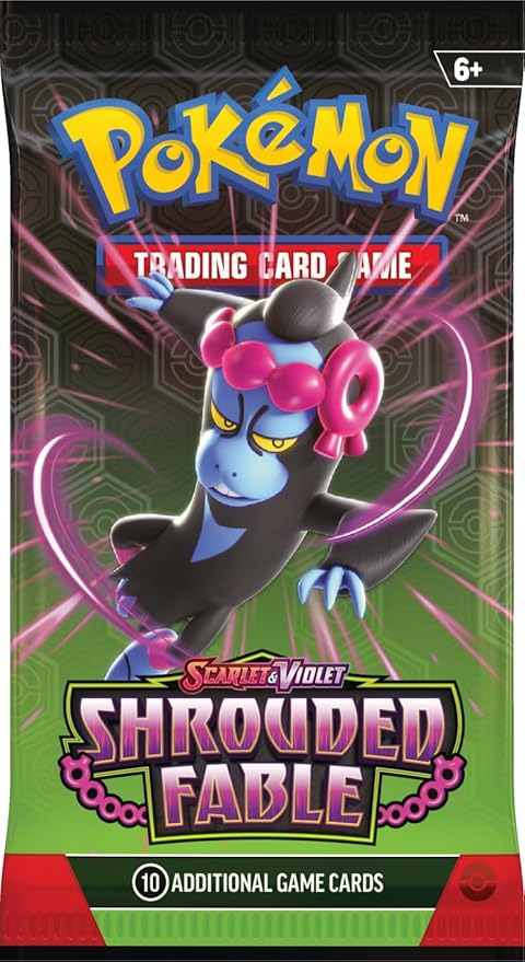 Pokemon TCG Scarlet & Violet 6.5 Shrouded Fable Booster Bundle 290-85851 - Colorland Toys