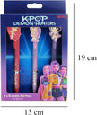 K-Pop Demon Hunters Erasable Gel Pen 3 Pack 81026