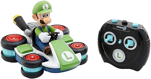 World of Nintendo Luigi Mini Anti-Gravity RC Racer 8988