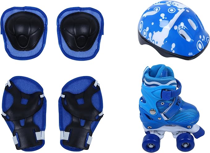 Top Gear Quad Skate Shoes 27-30 Blue TG-9008