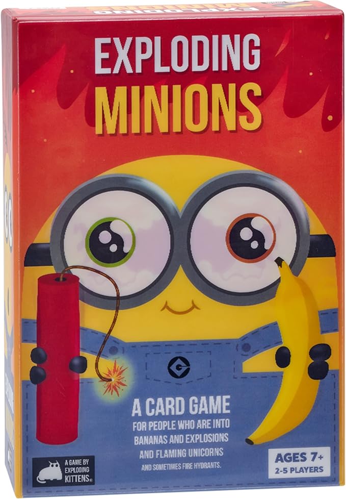 Exploding Minions Card Game by Exploding Kittens - Colorland Toys