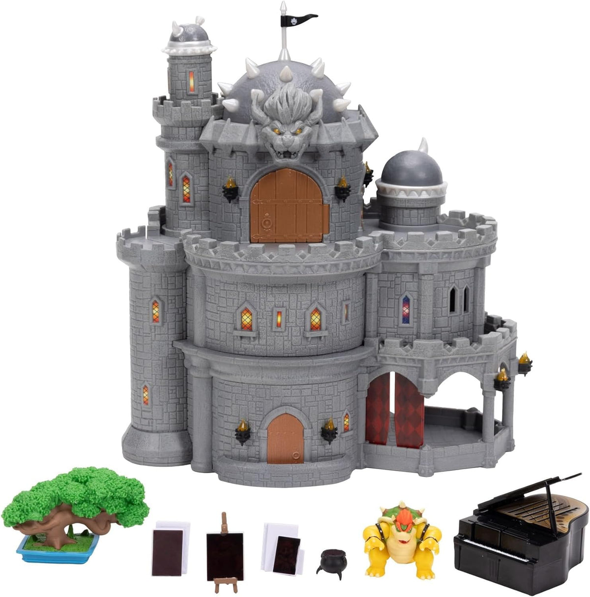 Nintendo Super Mario2 Movie Deluxe Bowser Castle Playset 43225-NIN