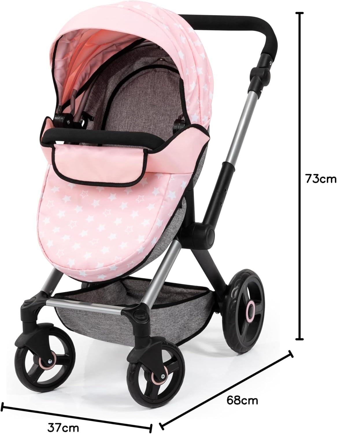 Dolls Pram Xeo 17030AB - Colorland Toys