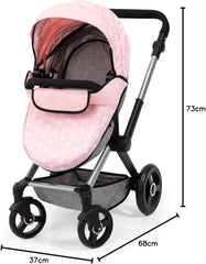 Dolls Pram Xeo 17030AB - Colorland Toys