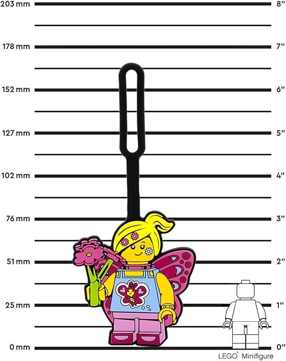LEGO IQ Butterfly Girl Bag Tag IQ-52853 - Colorland Toys