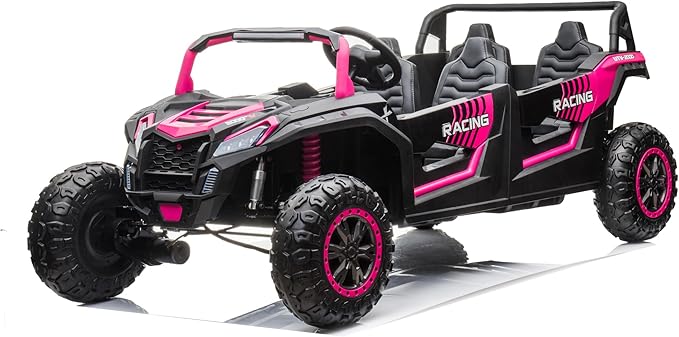 Electric Racing UTV 4 Seater 24V Pink YSA033/MBA033
