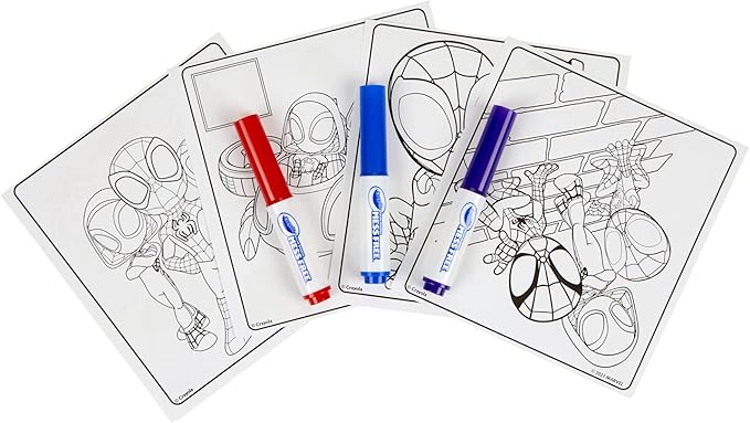 Crayola Spidey And Friends Color Wonder Activity Pad