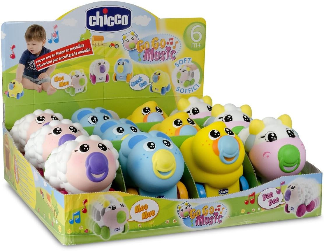 Chicco Pop-A-Ladybug Musical Baby Toy - Colorland Toys