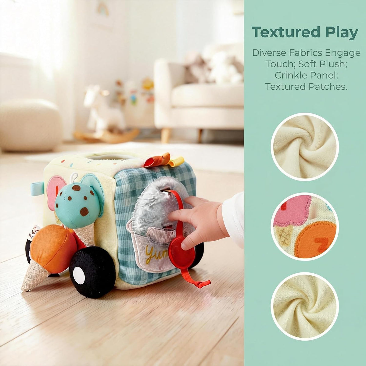 Hape Sensory Scoop Ice Cream Truck E0075 — image 6