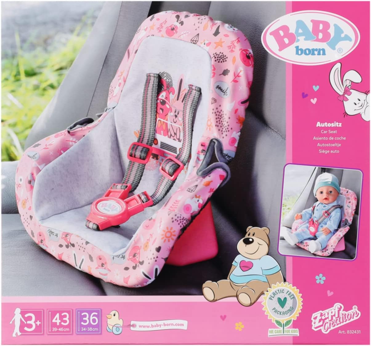 Baby Born Car Seat ZPF-832431