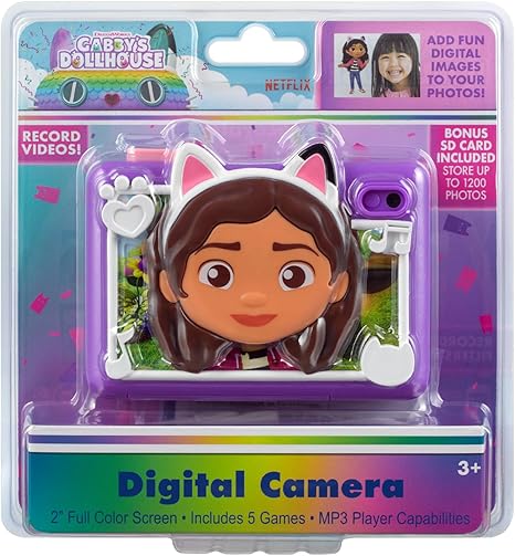 Kiddesigns Digital Camera - Gabbys Dollhouse KD-GA-533 - Colorland Toys