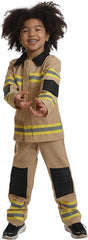 Rubies Fire Fighter Tan Costume Medium 83344-M