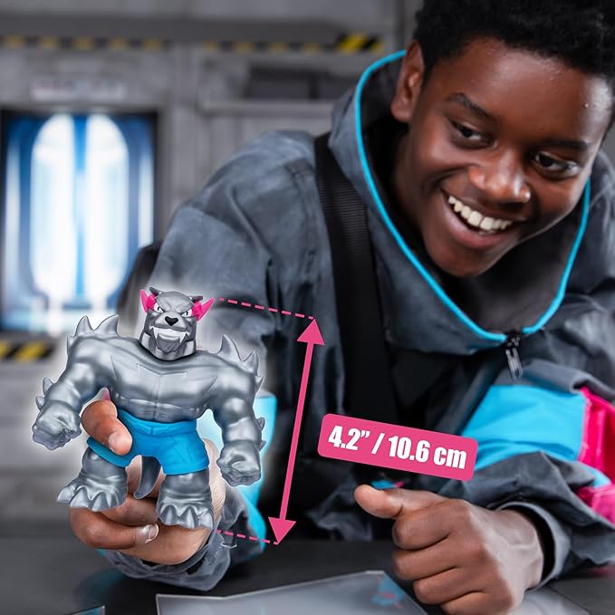 MrBeast Lab Stretchy Hero Silver Panther 24771 - Colorland Toys