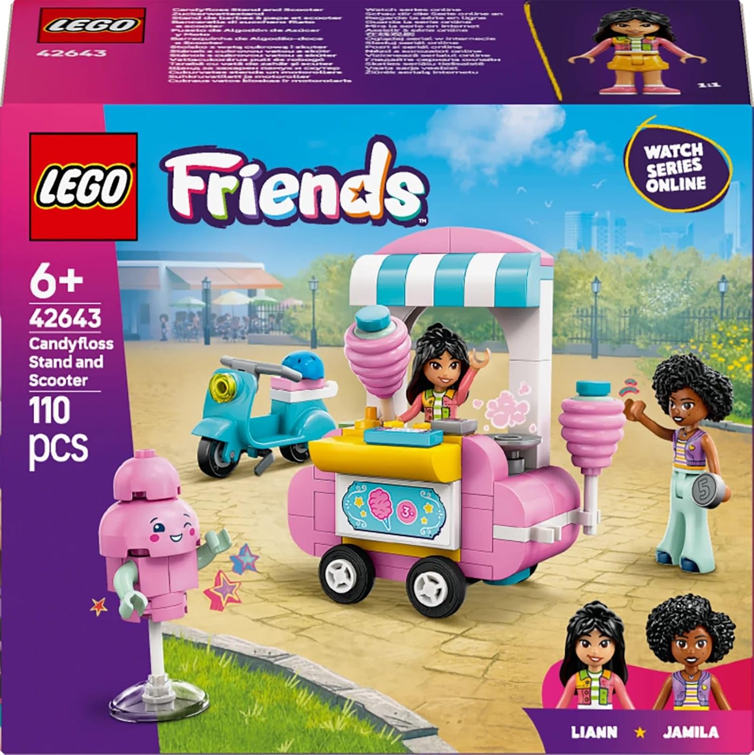 LEGO Cotton Candy Stand And Scooter 6518557/42643 - Colorland Toys