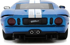 Jada Fast & Furious 2005 Ford GT Blue Metallic 1:24 253203013