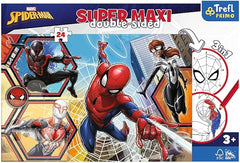 Trefl Spiderman Goes Into Action Super Maxi 24-Pcs 41006 - Colorland Toys