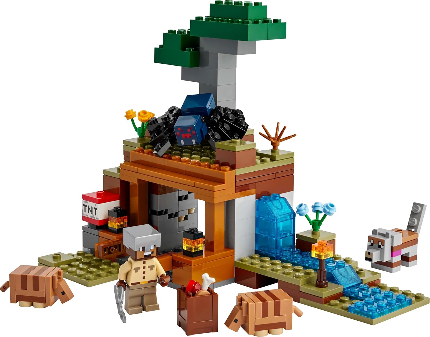 LEGO Minecraft The Armadillo Mine Expedition 6526778/21269 - Colorland Toys