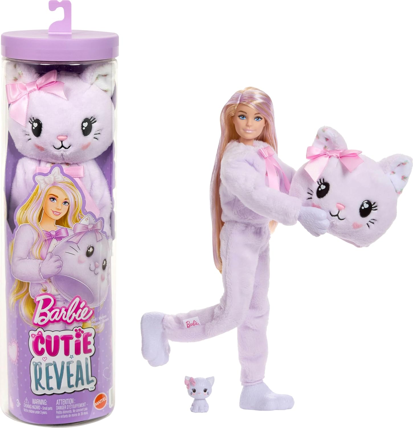 Barbie Cutie Reveal Care Bears Doll White JJP64 - Colorland Toys