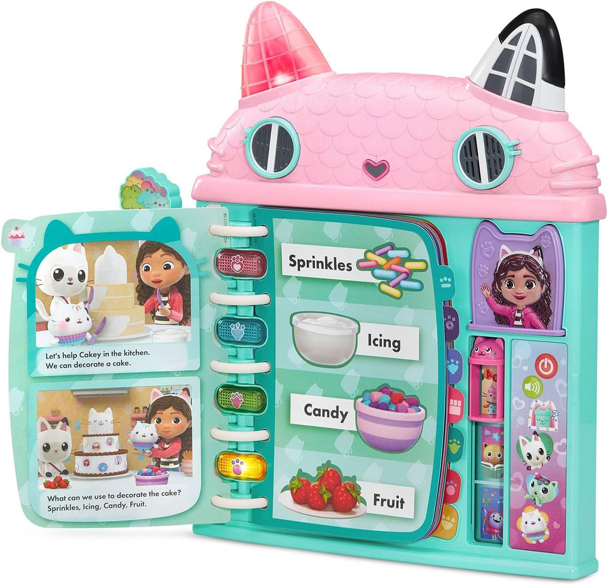 VTECH Gabby's Dolly house Cat A Vator Discovery Book VT80-582700 - Colorland Toys