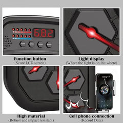 Boxing Machine Lights Up With Music Rhythm B4013