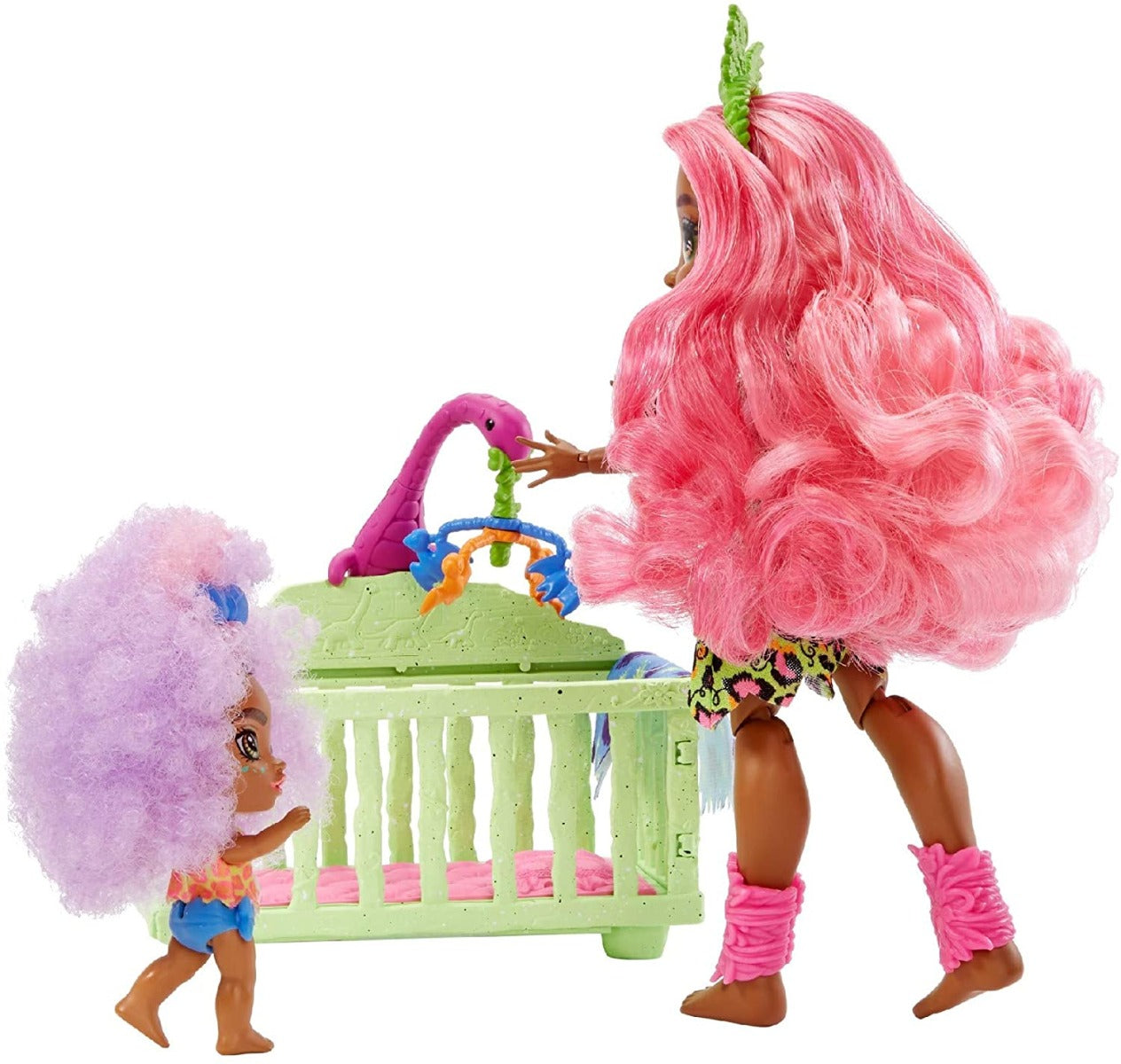 Cave Club Wild About Babysitting Playset with 2 Dolls and Accessories - GNL92 - Colorland Toys