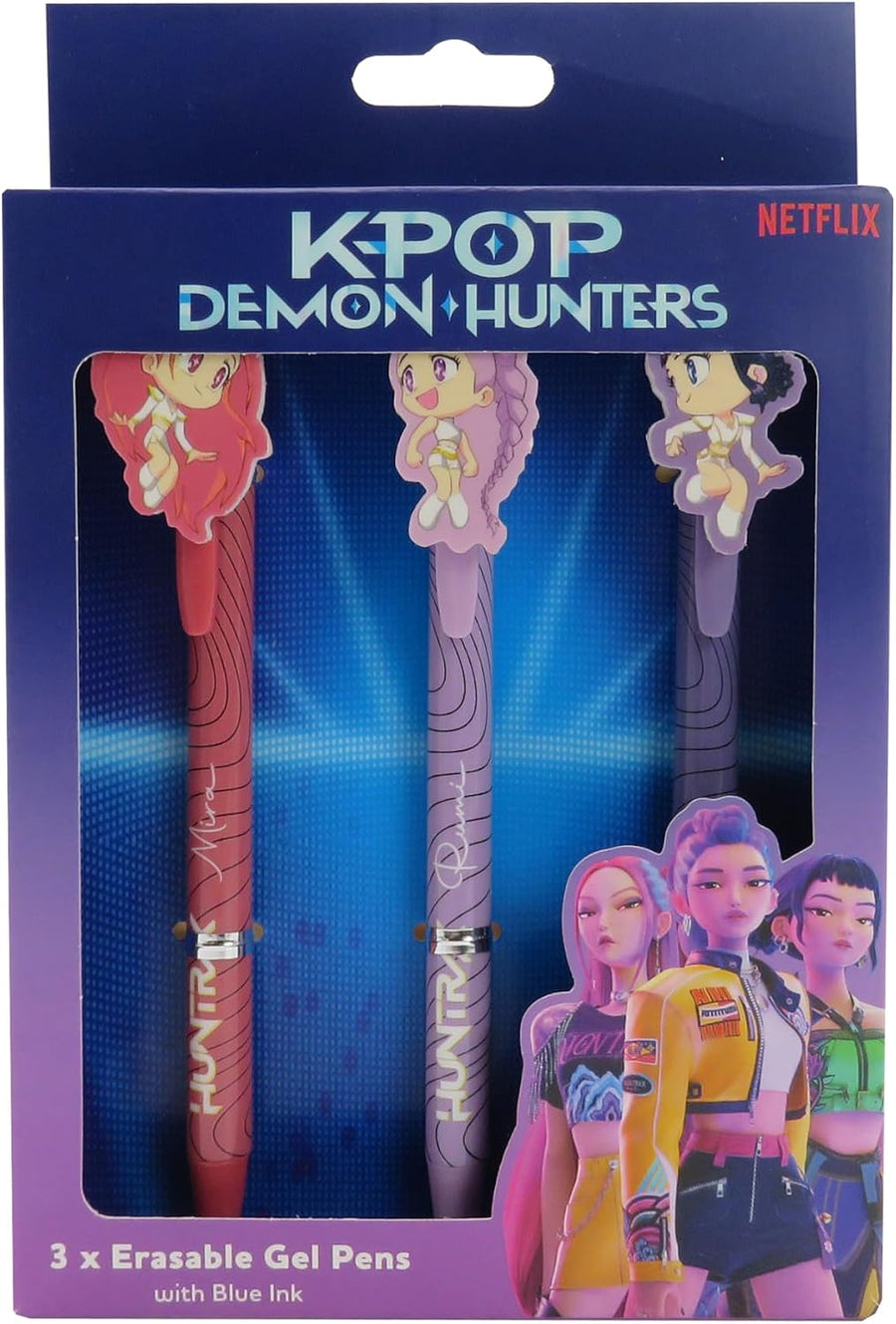 K-Pop Demon Hunters Erasable Gel Pen 3 Pack 81026 — image 6