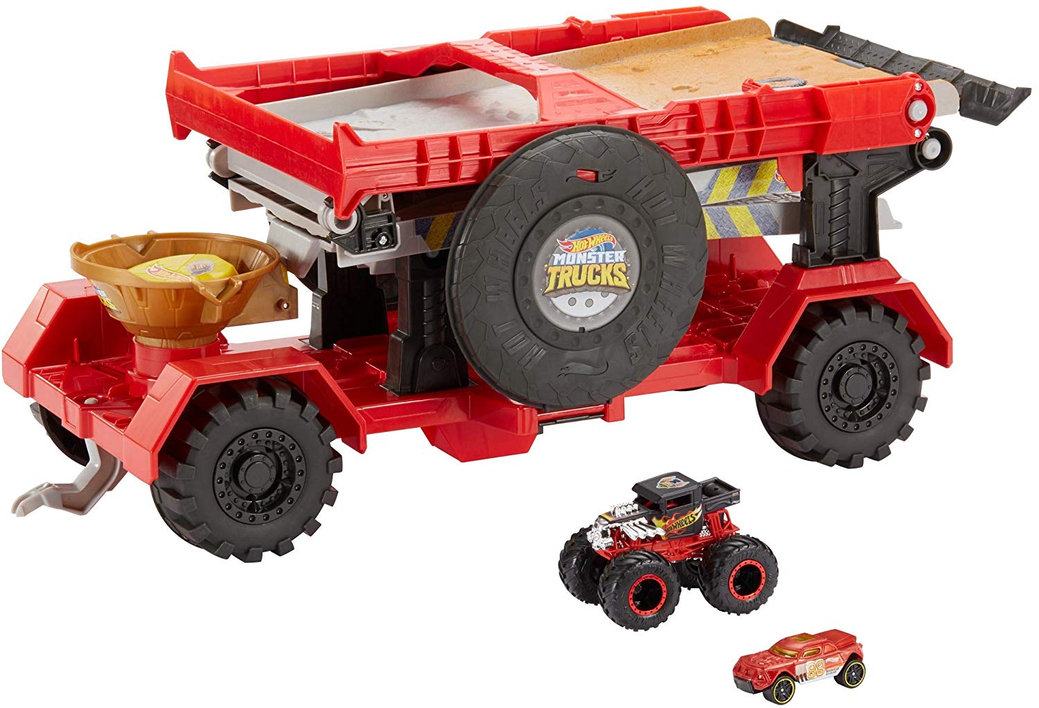 Hot Wheels Monster Trucks Downhill Race & Go GFR15 - Colorland Toys